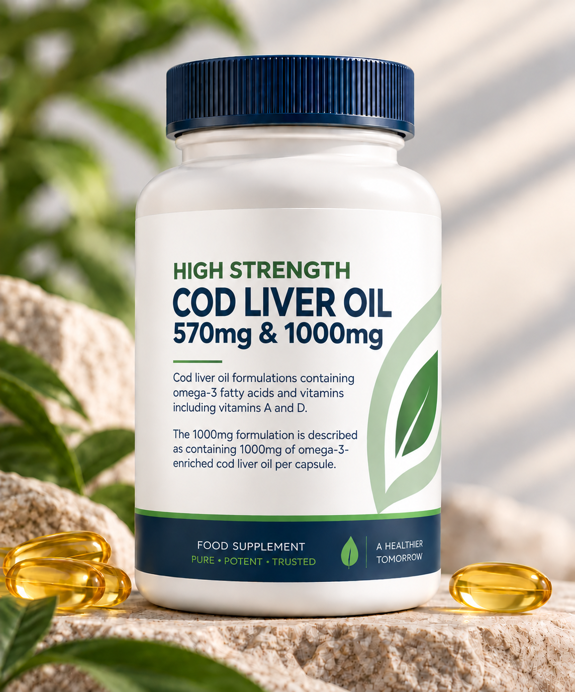 High Strength Cod Liver Oil 570mg