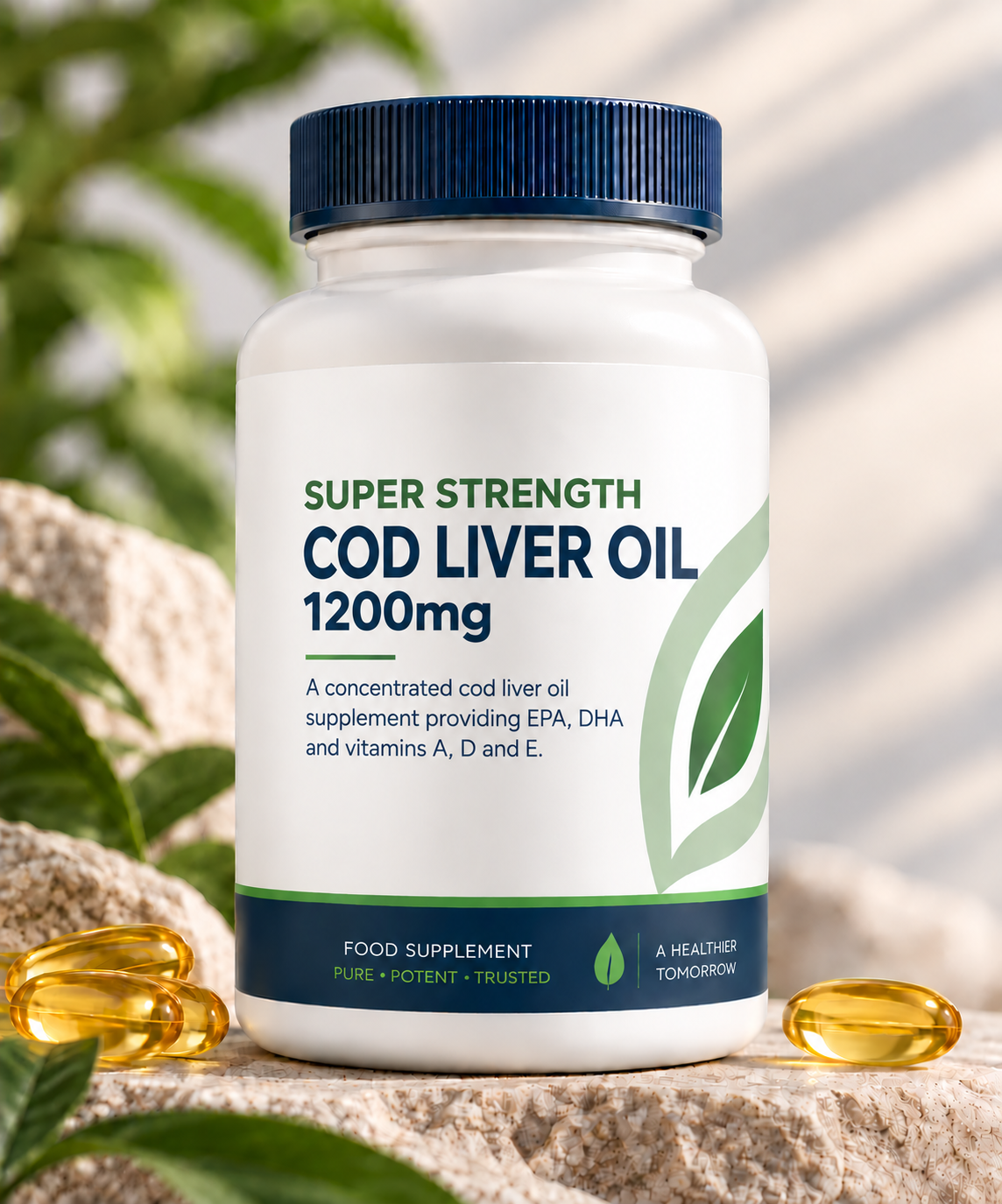 Super Strength Cod Liver Oil 1200mg